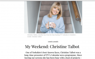 My Weekend – Yorkshire Life Magazine – April 2022